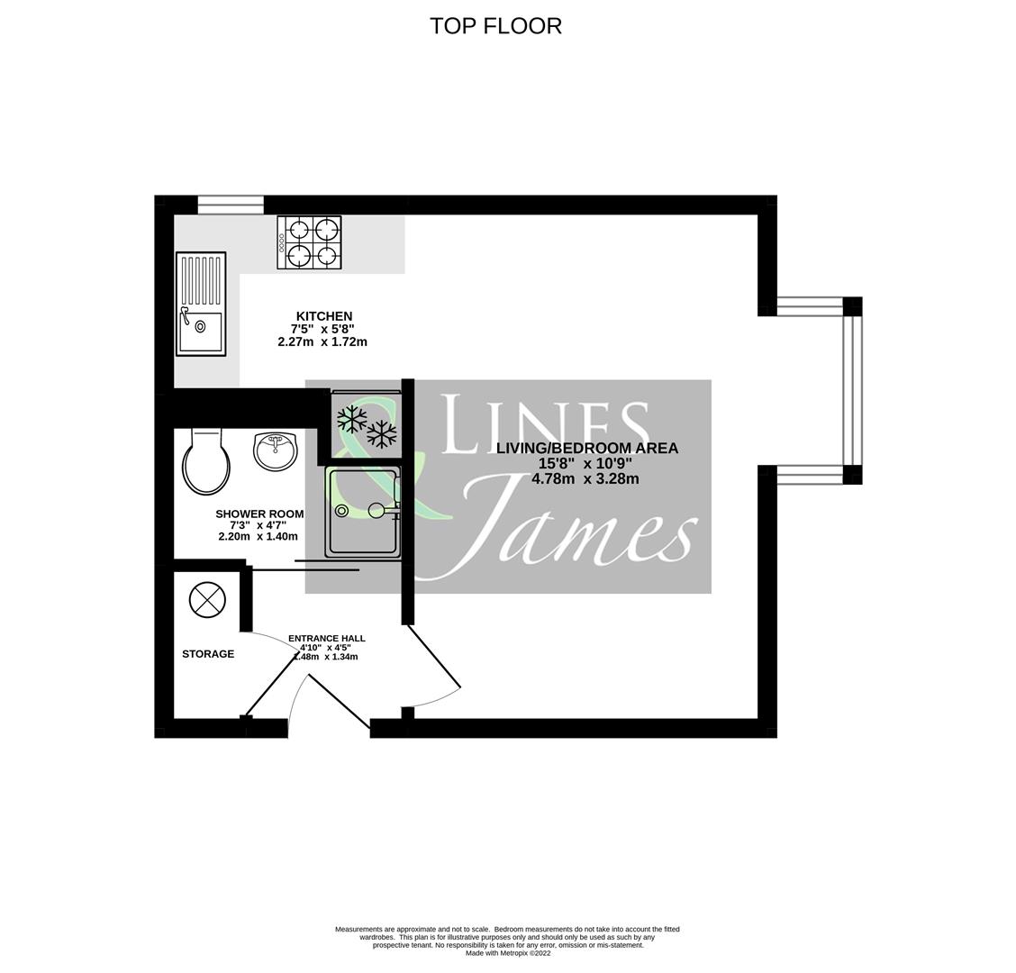Floorplan for Newbridge Close, Horsham
